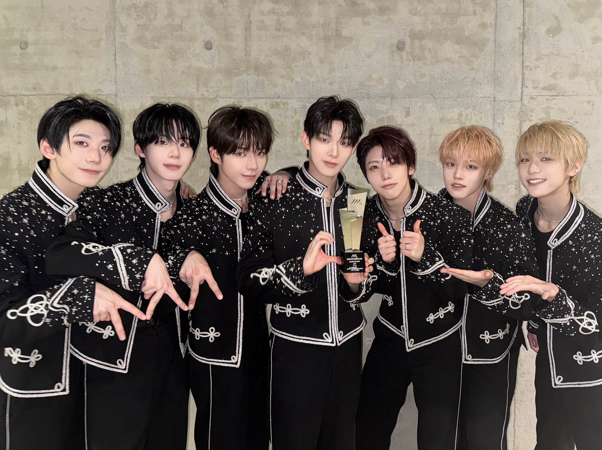 A moment captured by AHOF's fan