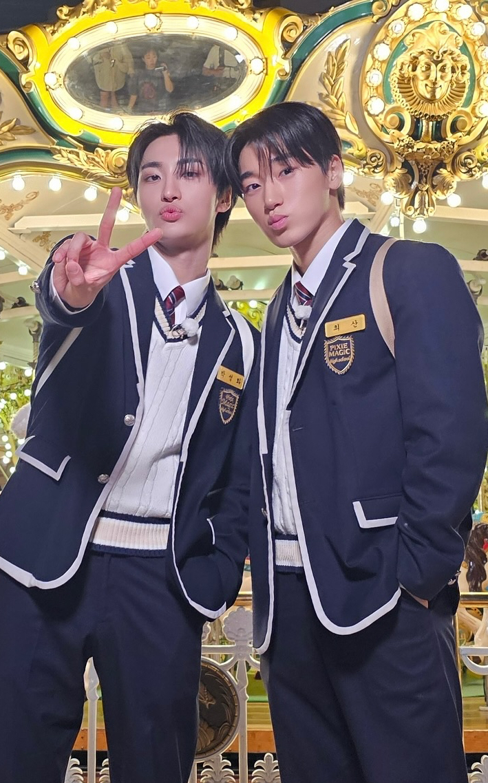 Behind-the-scenes cut of Seonghwa (ATEEZ)