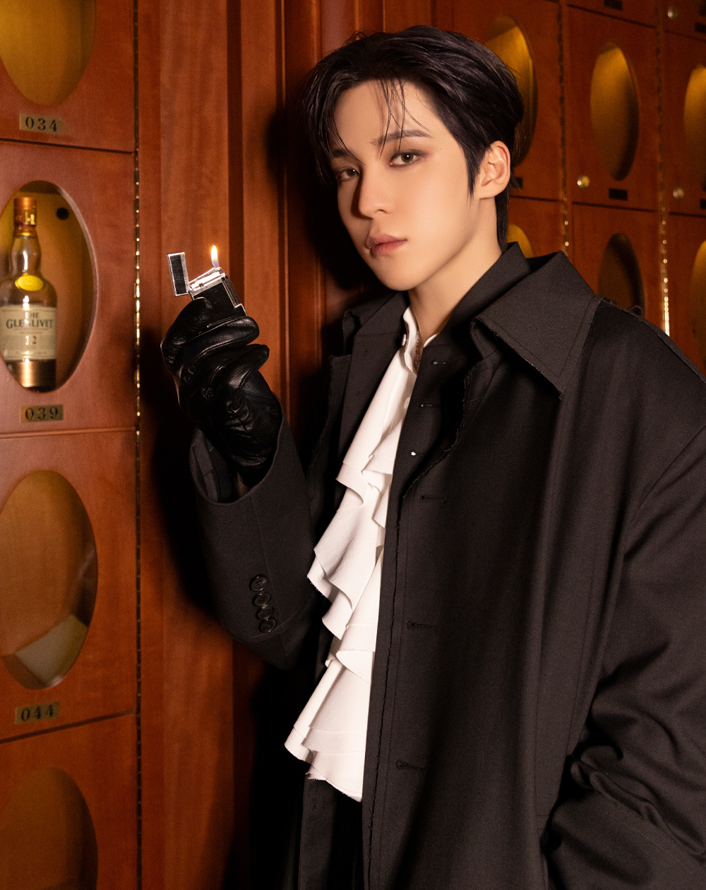 Recent activity shot of Yunho (ATEEZ)