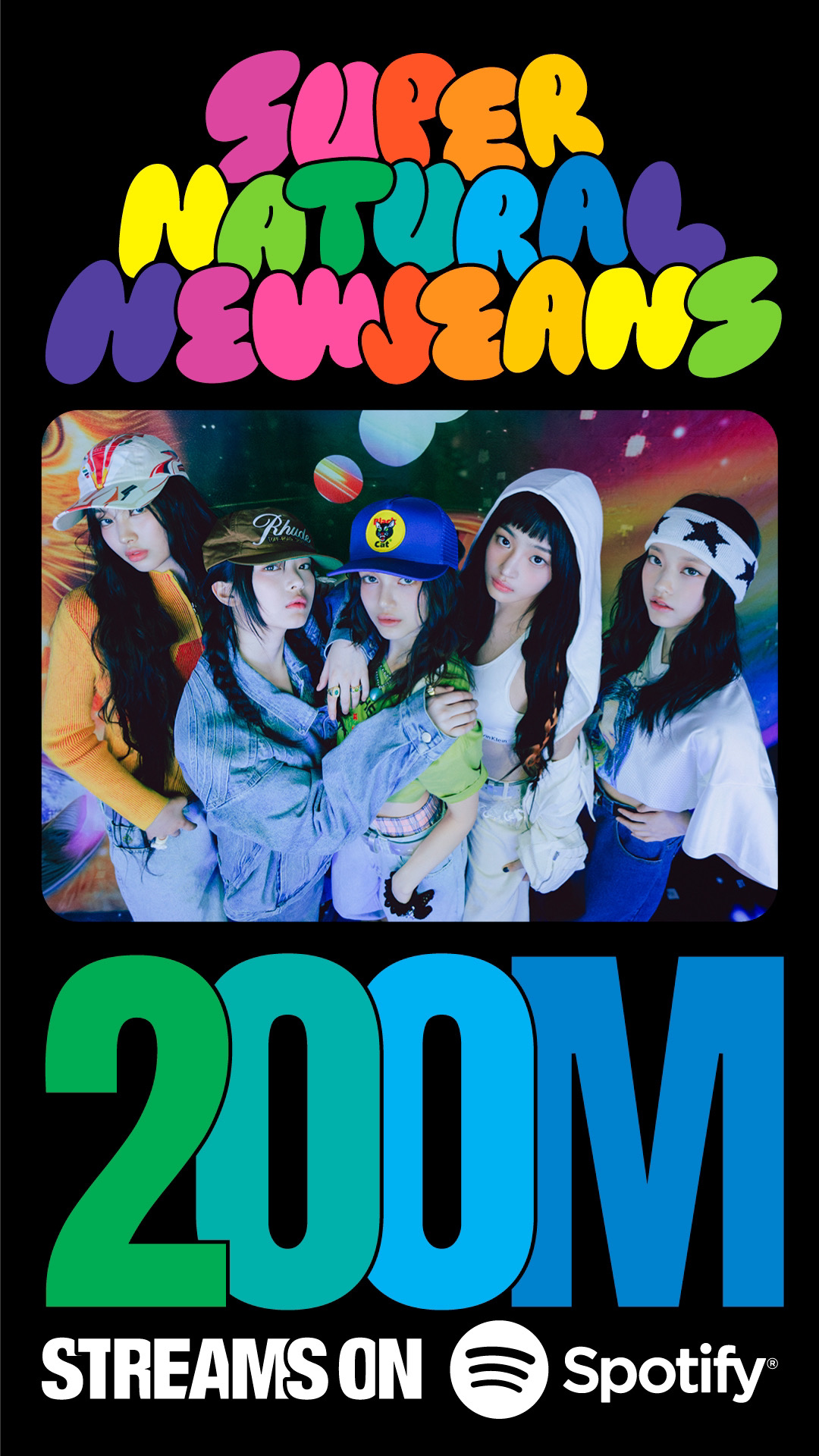 A moment captured by NewJeans's fan