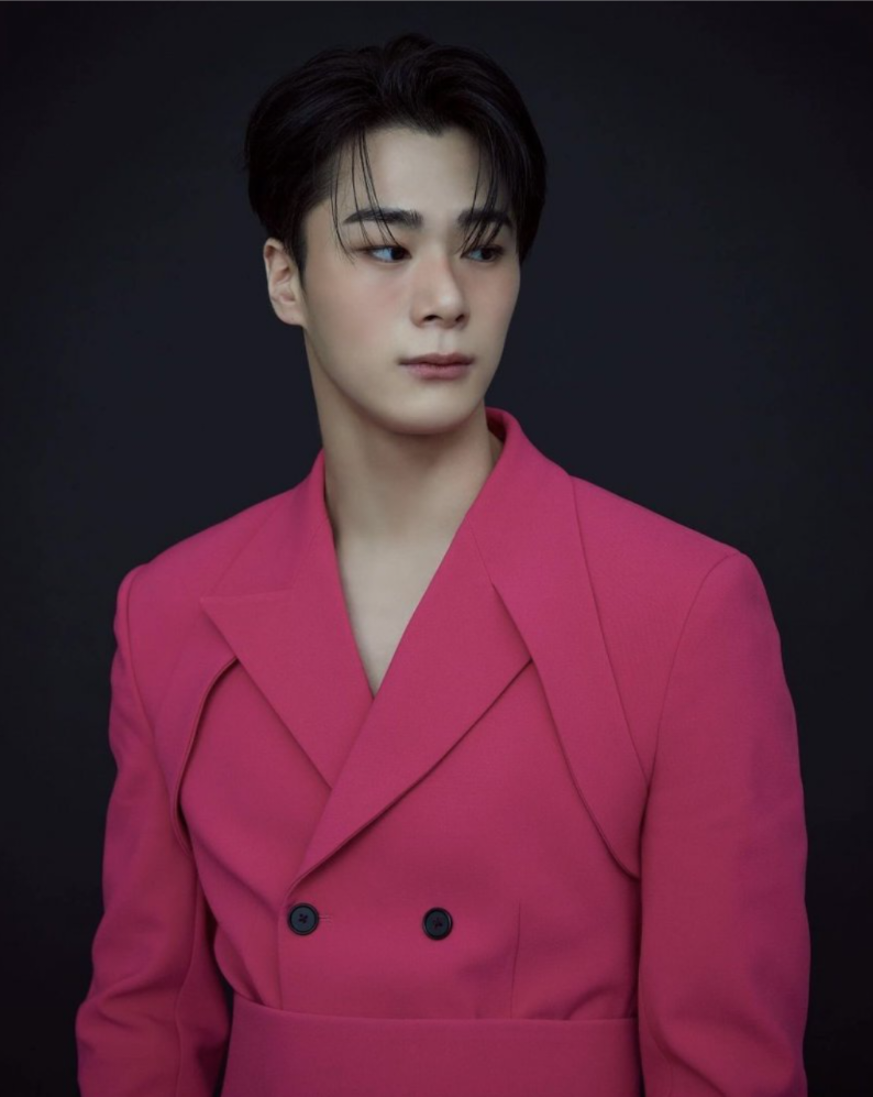 Recent activity shot of Moonbin (ASTRO)