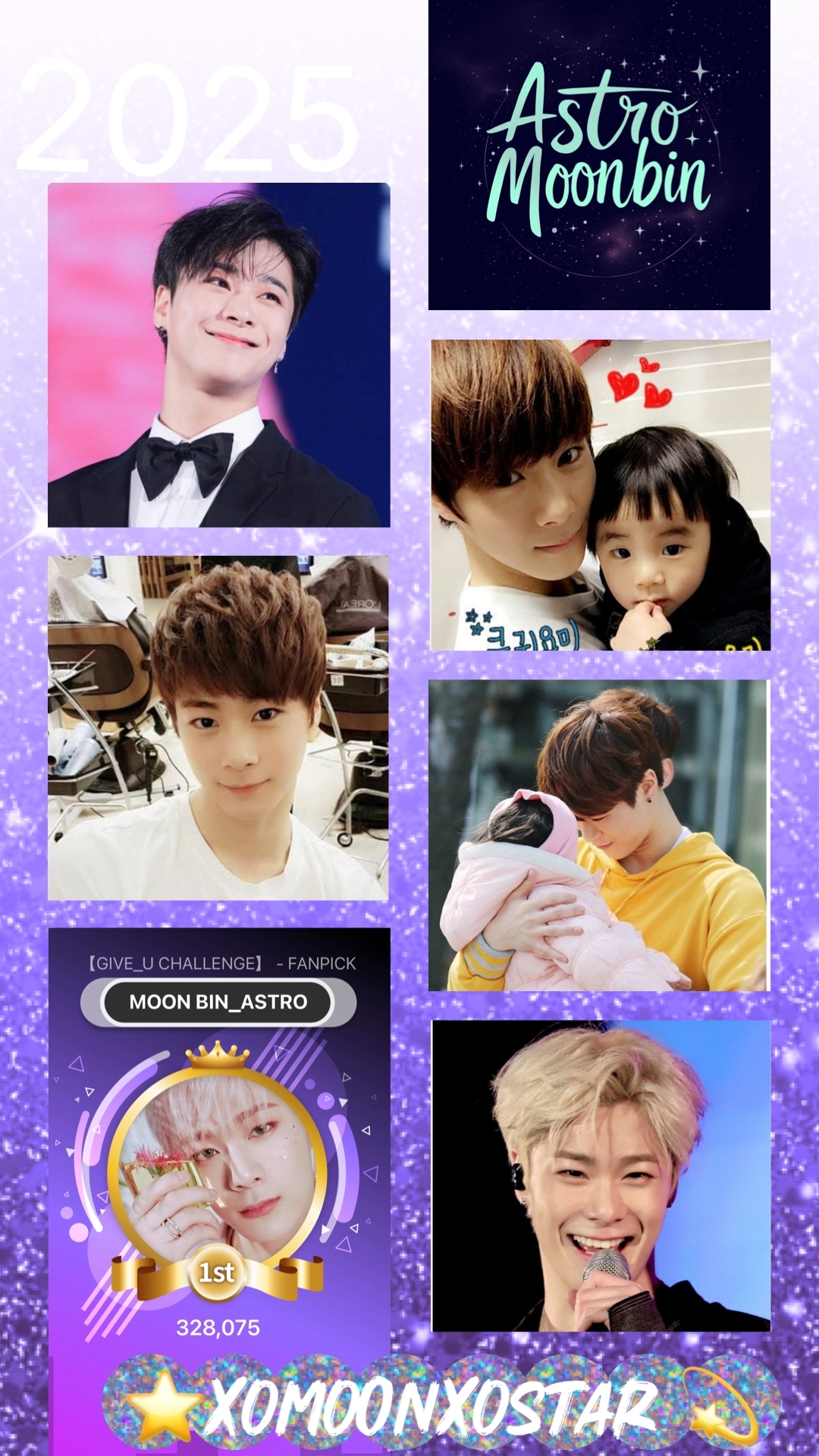 Recent activity shot of Moonbin (ASTRO)