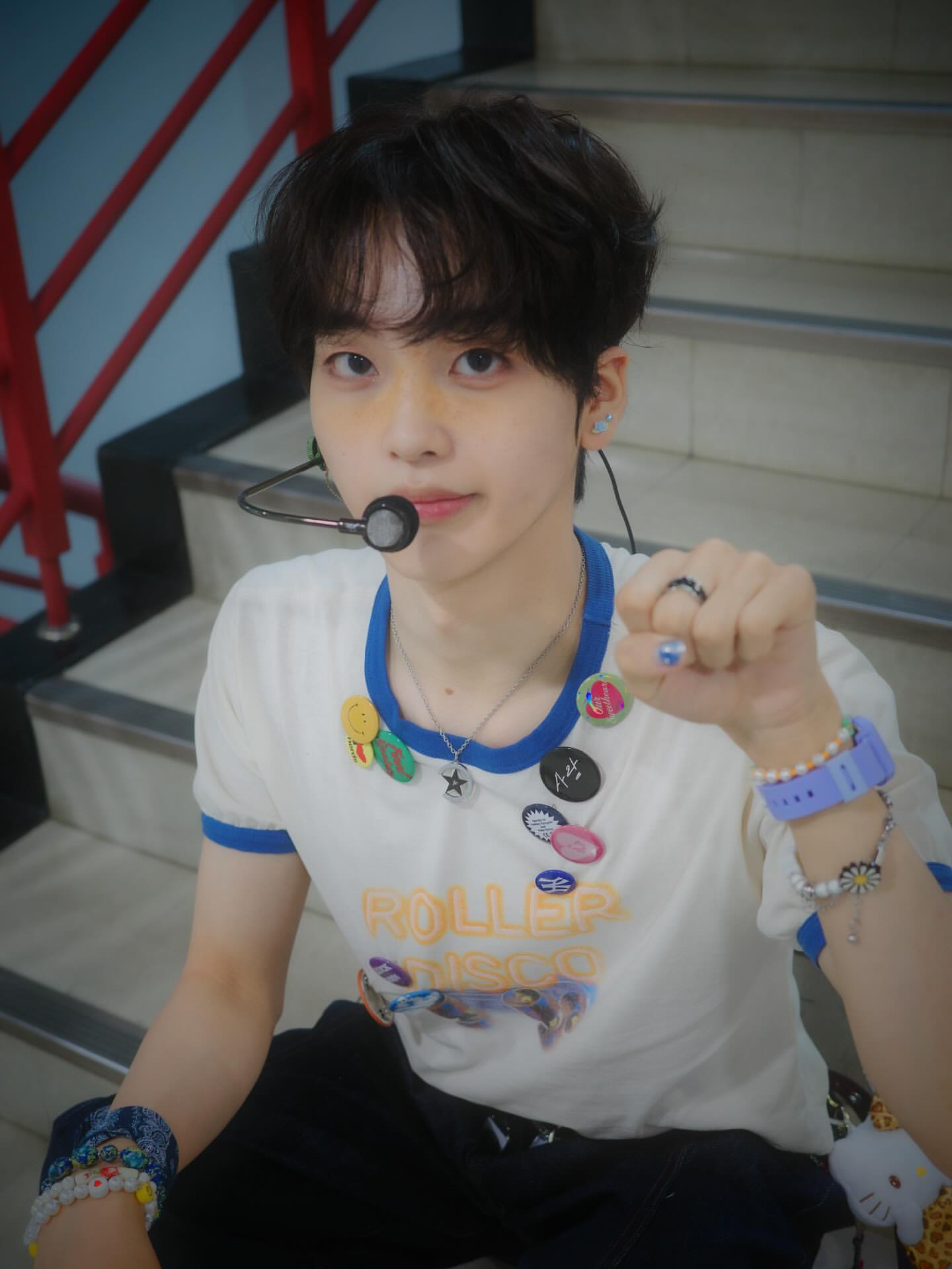 A moment captured by Hyeongjun (CRAVITY)'s fan