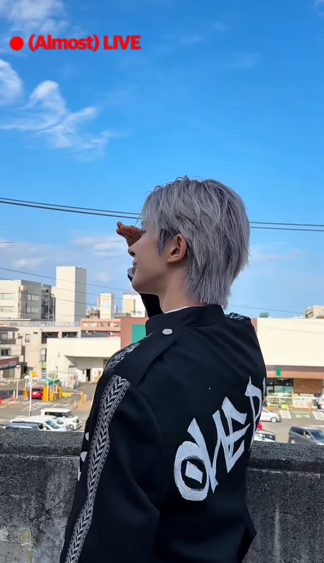 Recent activity shot of Tomoya (NEXZ)