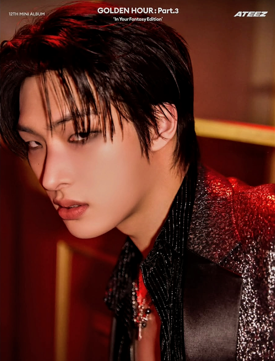 Recent activity shot of Mingi (ATEEZ)