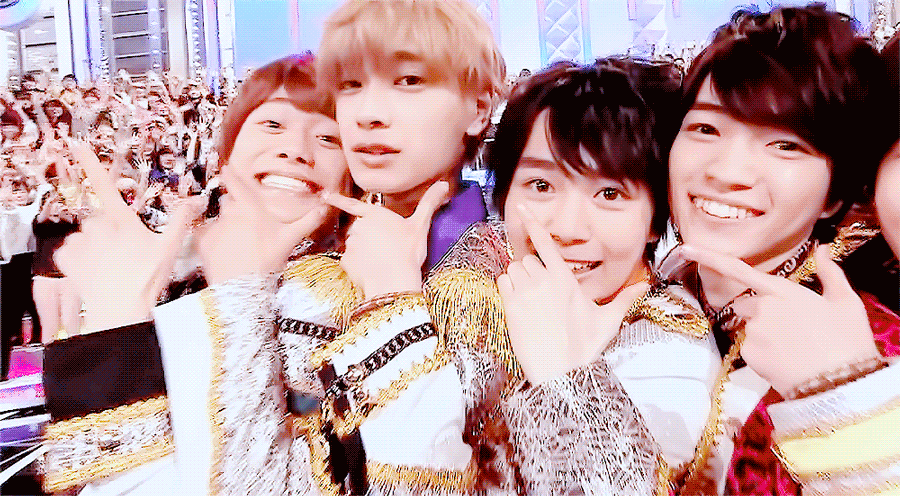 Recent activity shot of Naniwa Danshi
