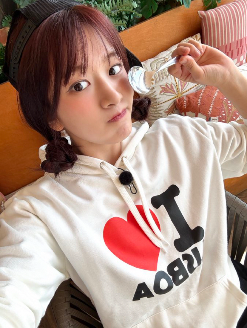 Behind-the-scenes cut of An Yujin (IVE)