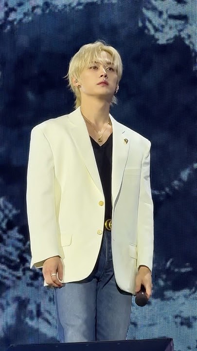 A moment captured by Stray Kids's fan