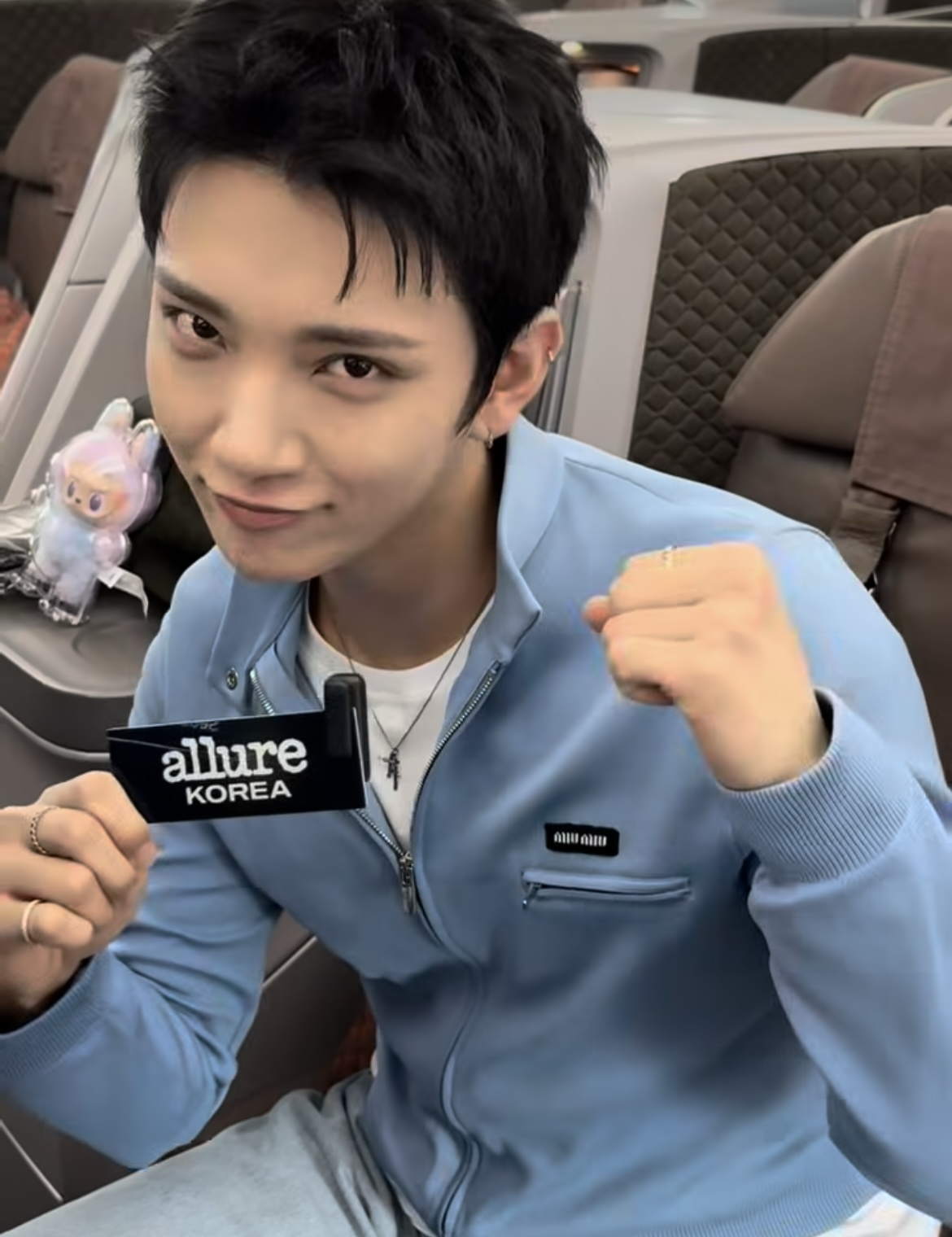 Recent activity shot of Joshua (SEVENTEEN)