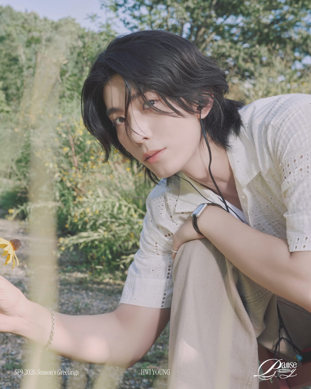 Recent activity shot of Hwiyoung (SF9)