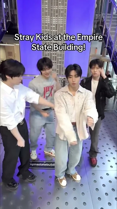 Recent activity shot of Stray Kids