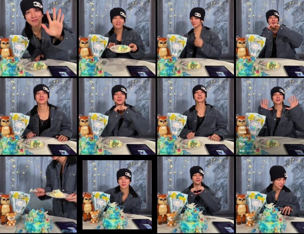 A moment captured by Joshua (SEVENTEEN)'s fan