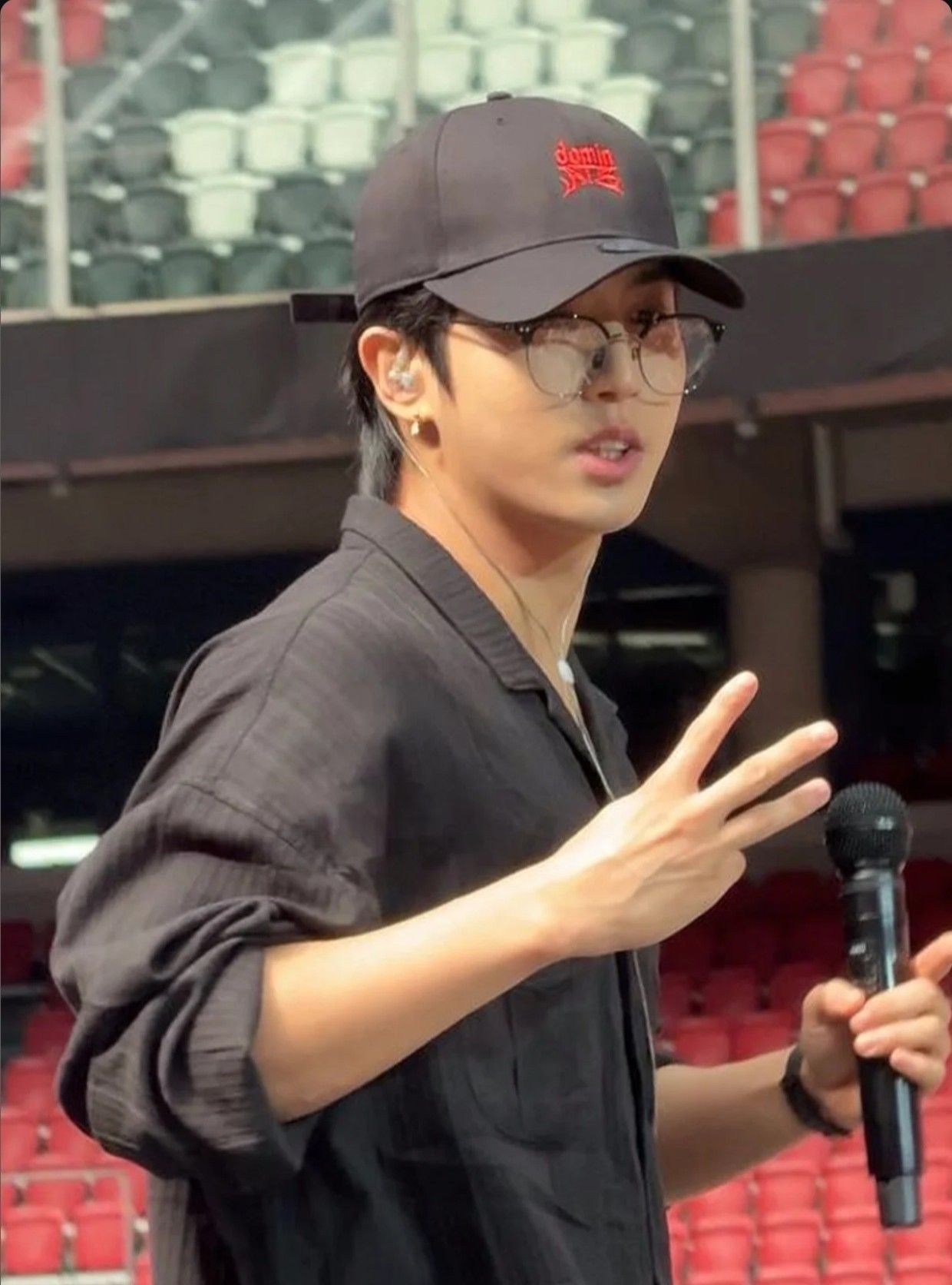 A moment captured by HAN (Stray Kids)'s fan