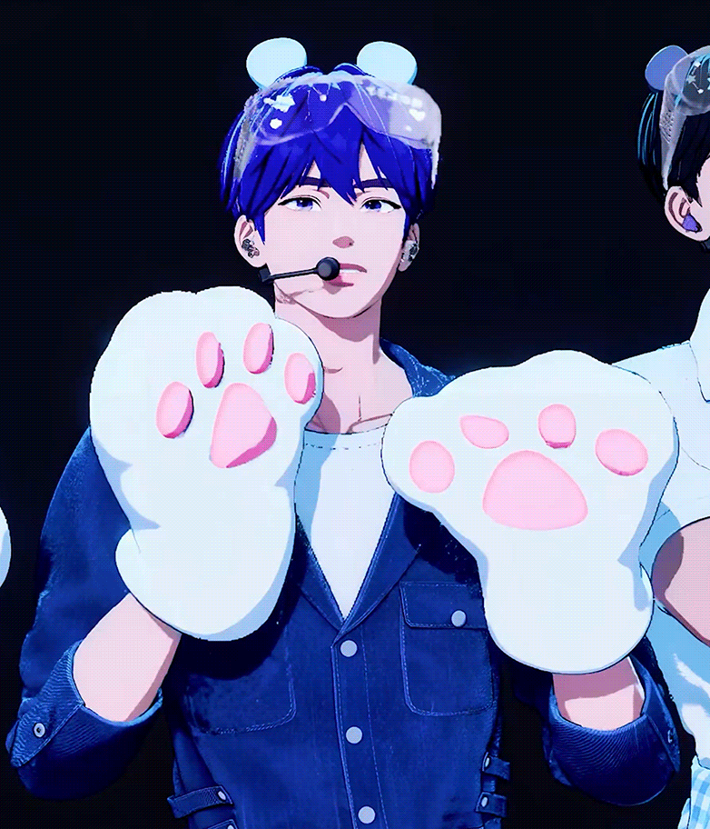 A moment captured by Yejun (PLAVE)'s fan