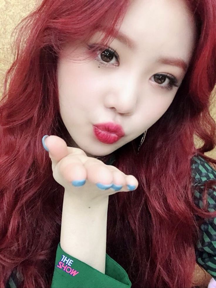 Recent activity shot of Soojin