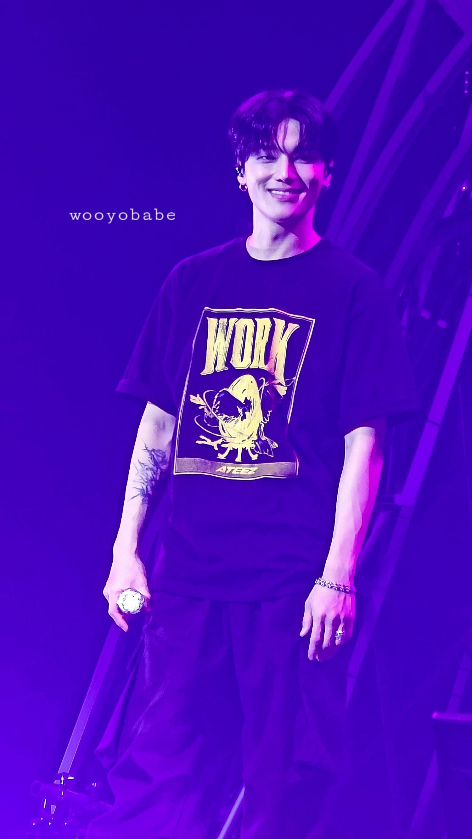 Fandom-recommended wallpaper image of Wooyoung (ATEEZ)