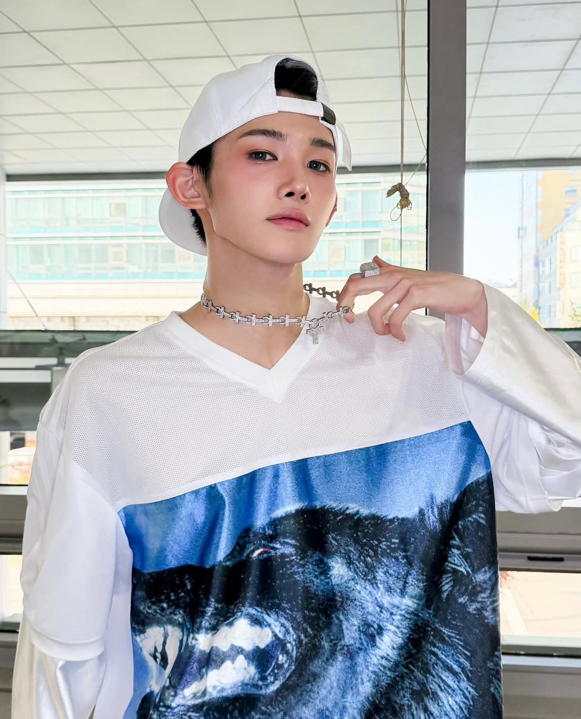 Recent activity shot of Jo (&TEAM)