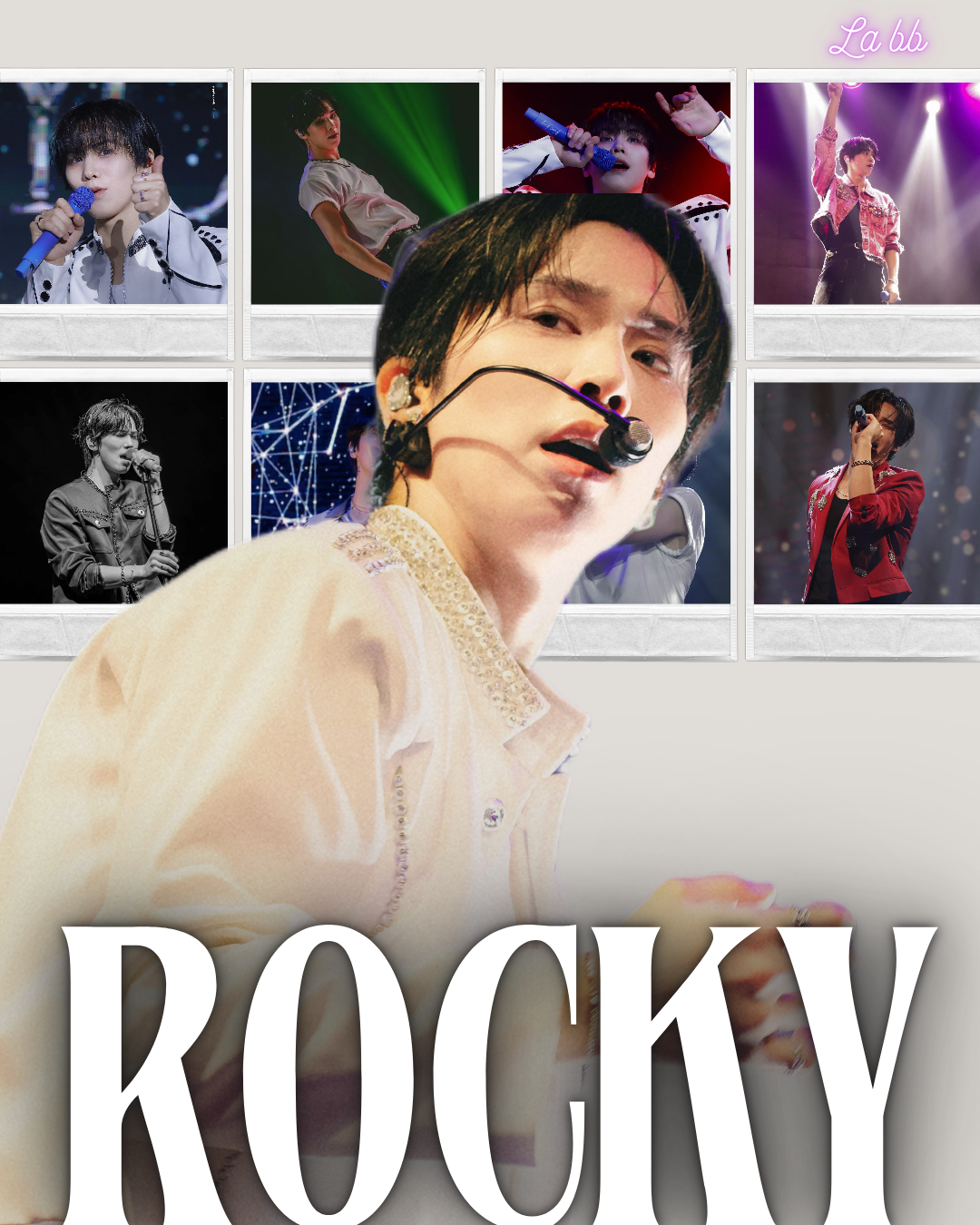 A moment captured by Rocky's fan