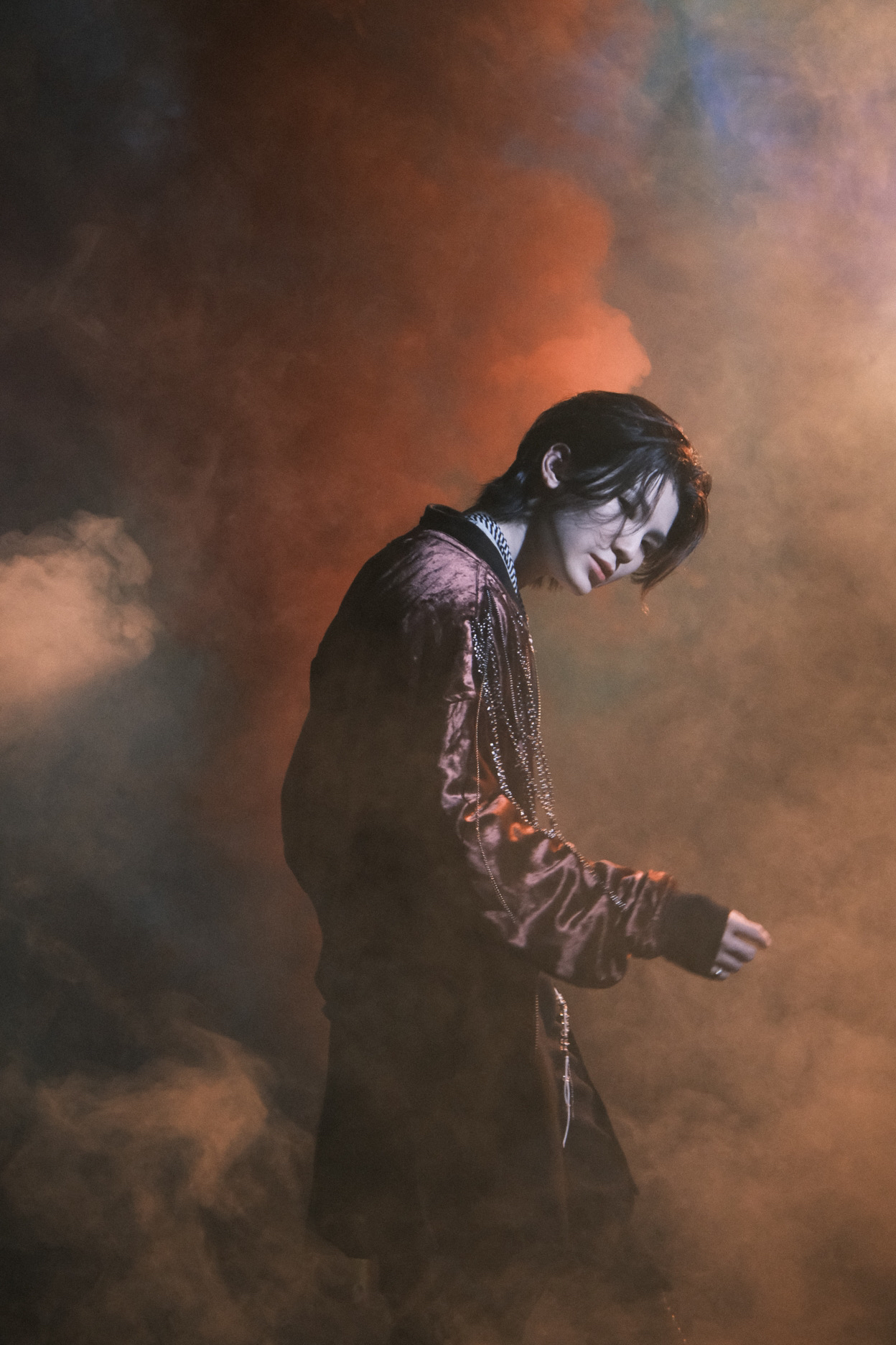 A moment captured by Woozi (SEVENTEEN)'s fan