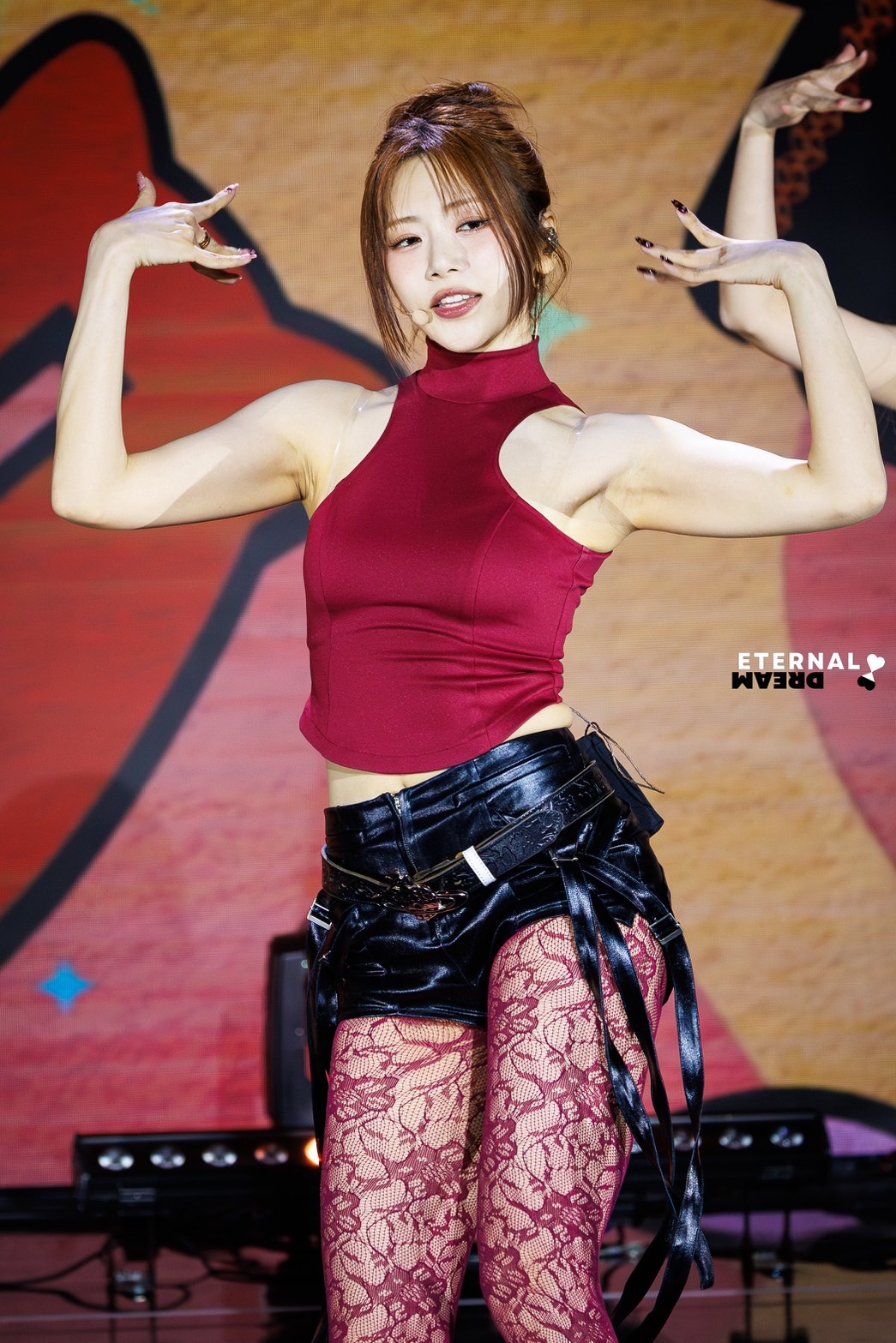 A moment captured by JI U (DREAMCATCHER)'s fan
