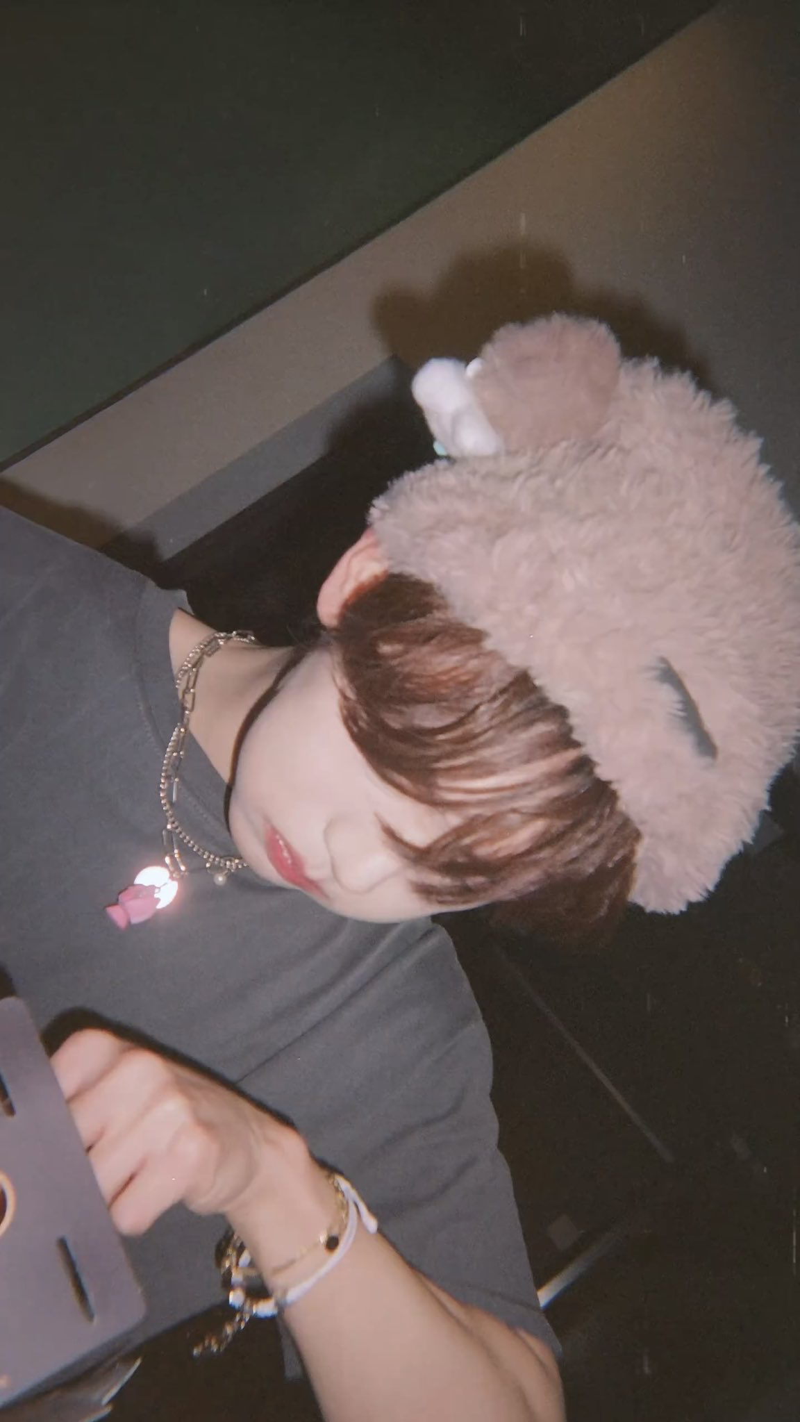 A moment captured by Han Yujin (ZEROBASEONE)'s fan