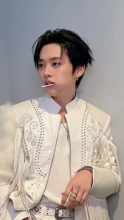 Recent activity shot of Lee Know (Stray Kids)