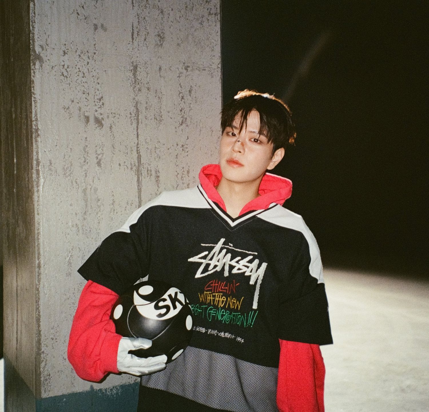 A moment captured by Seungmin (Stray Kids)'s fan