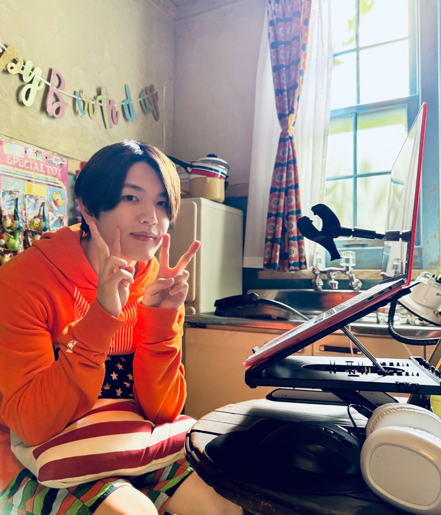 A moment captured by Takatsuka Hiromu (INI)'s fan