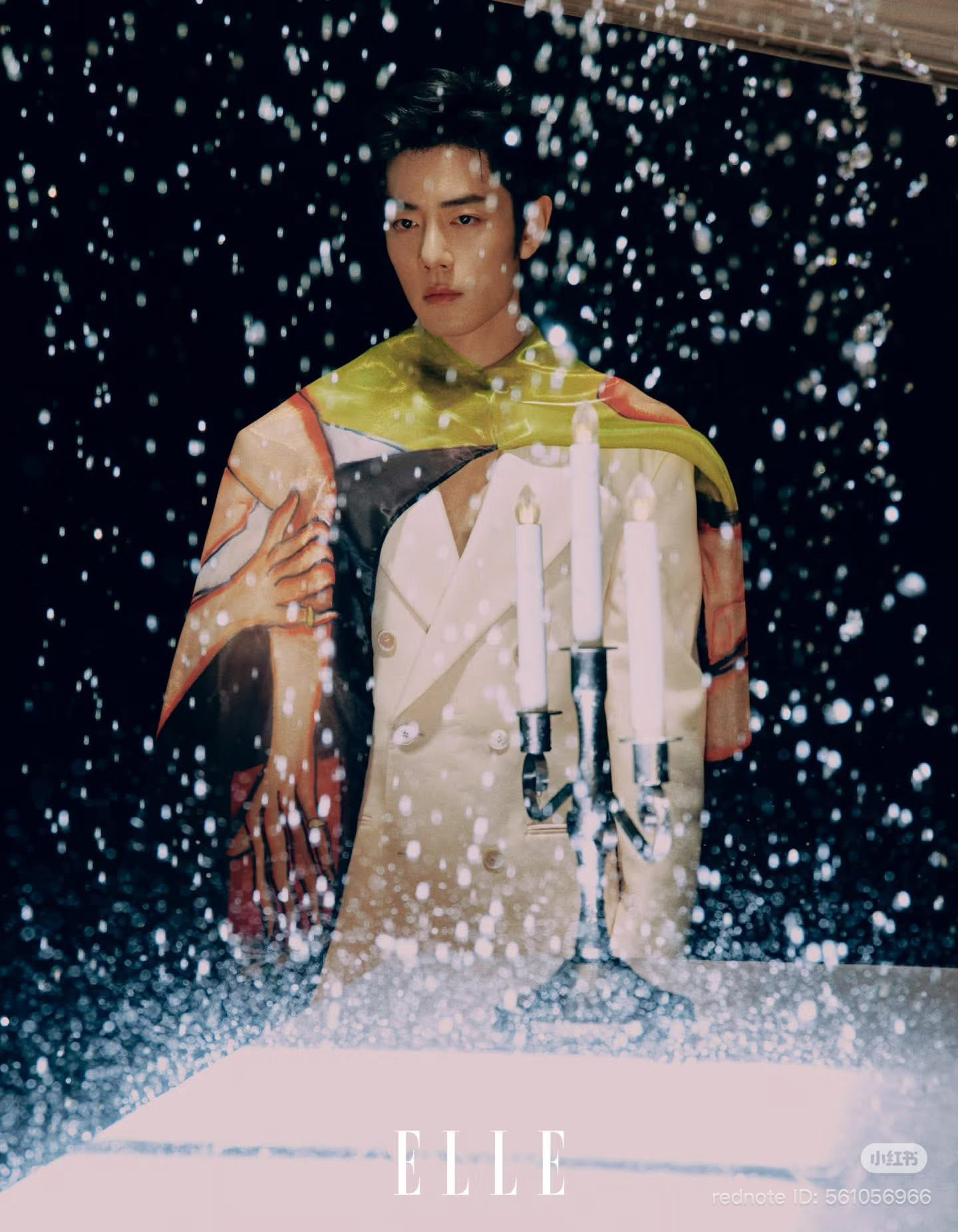 A moment captured by Xiao Zhan's fan