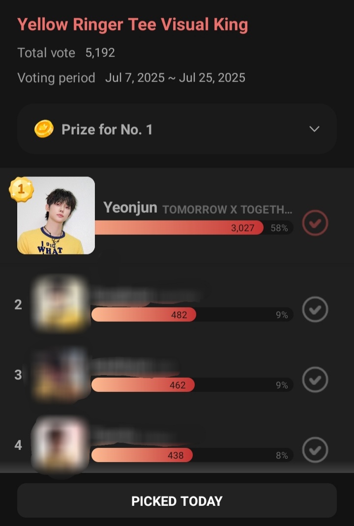 Latest photo of Yeonjun (TOMORROW X TOGETHER)
