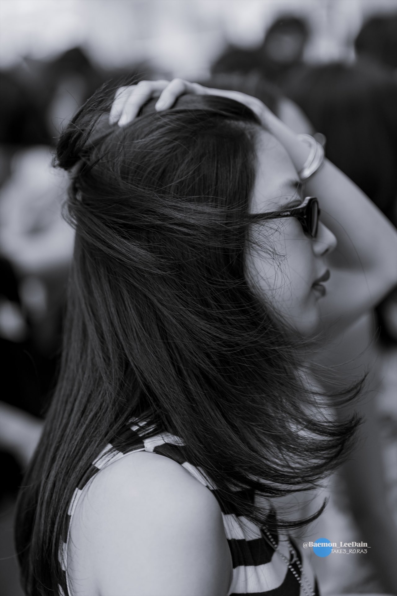 A moment captured by Ruka (BABYMONSTER)'s fan