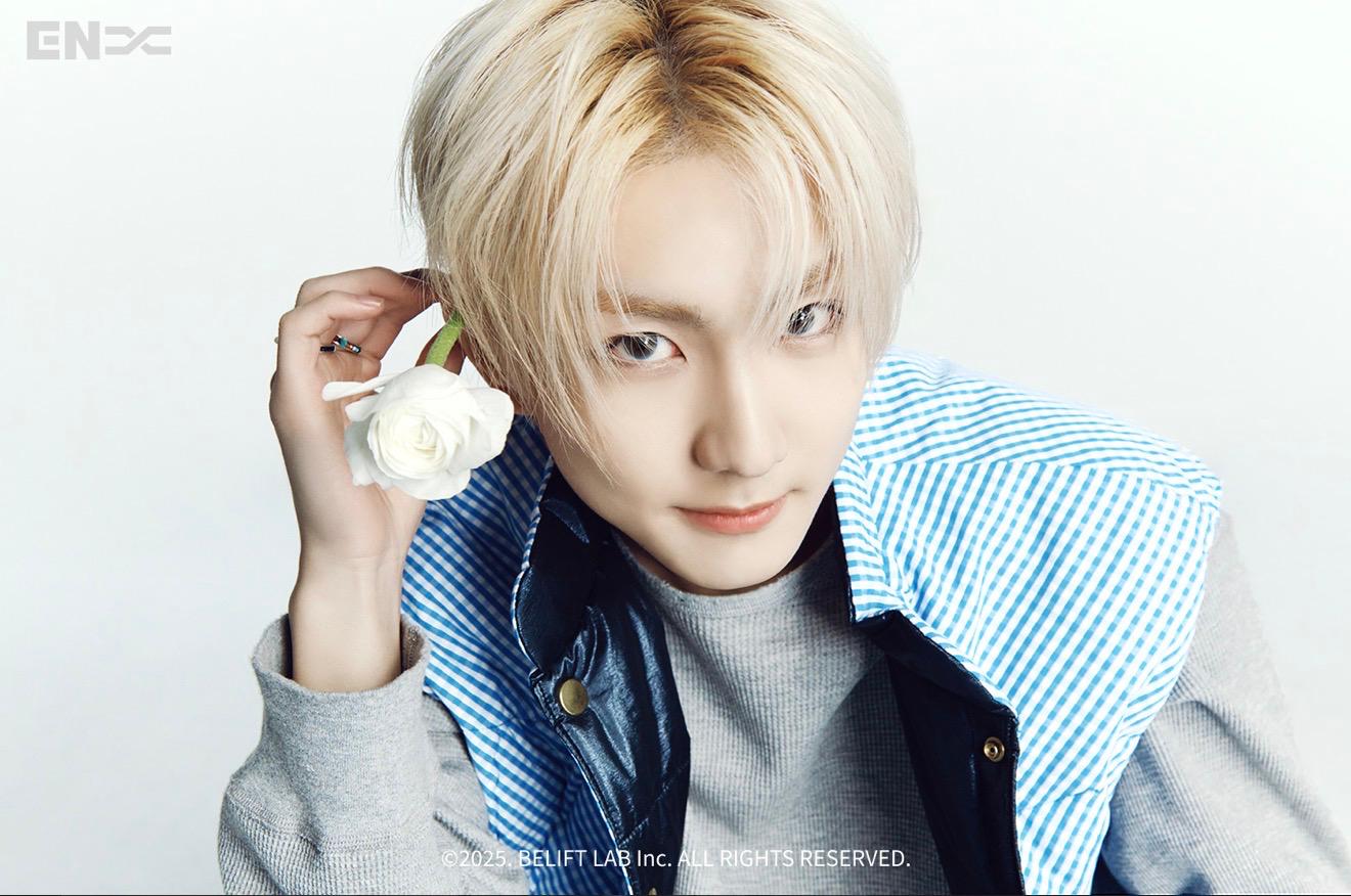 A moment captured by Jungwon (ENHYPEN)'s fan