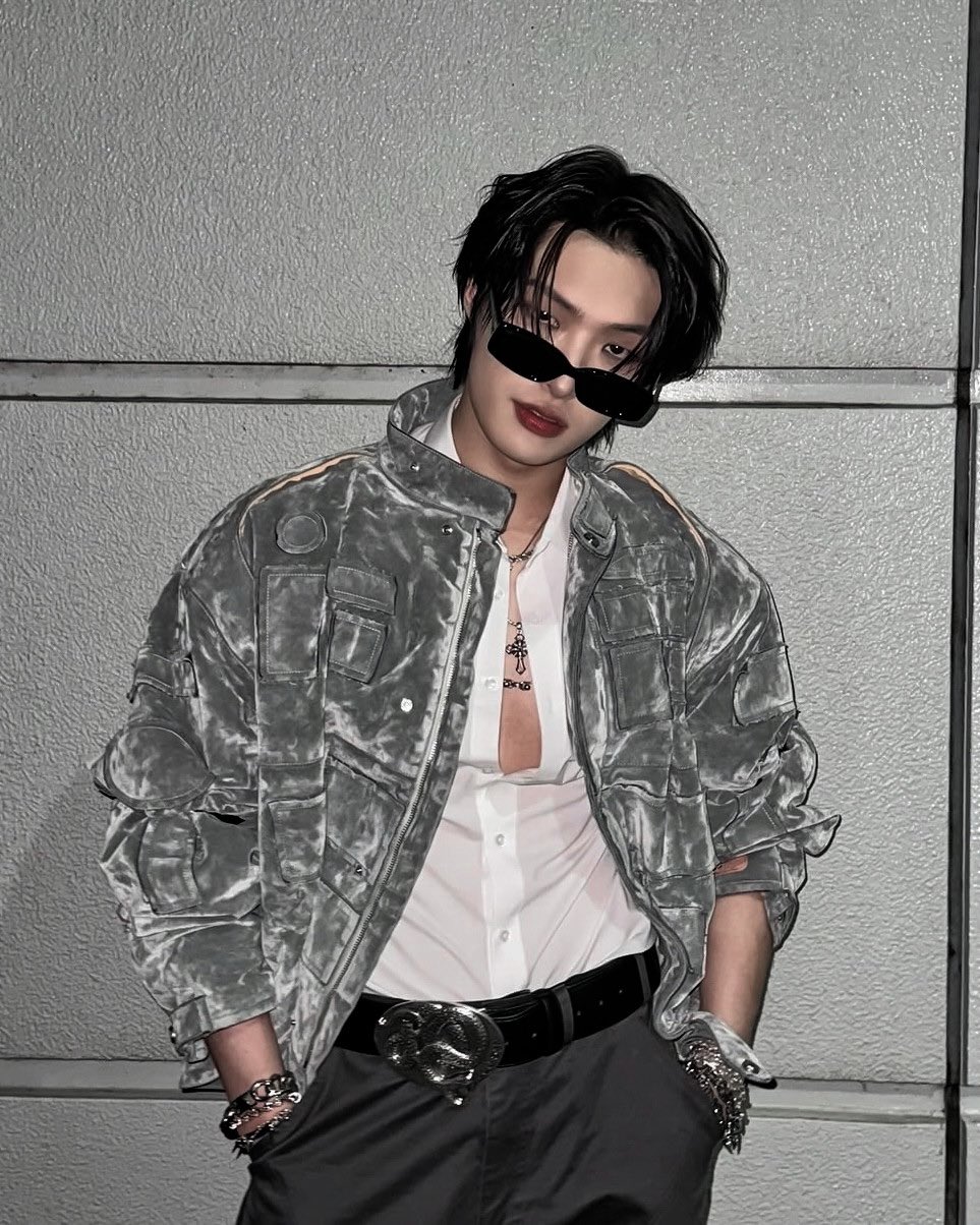 Recent activity shot of Mingi (ATEEZ)