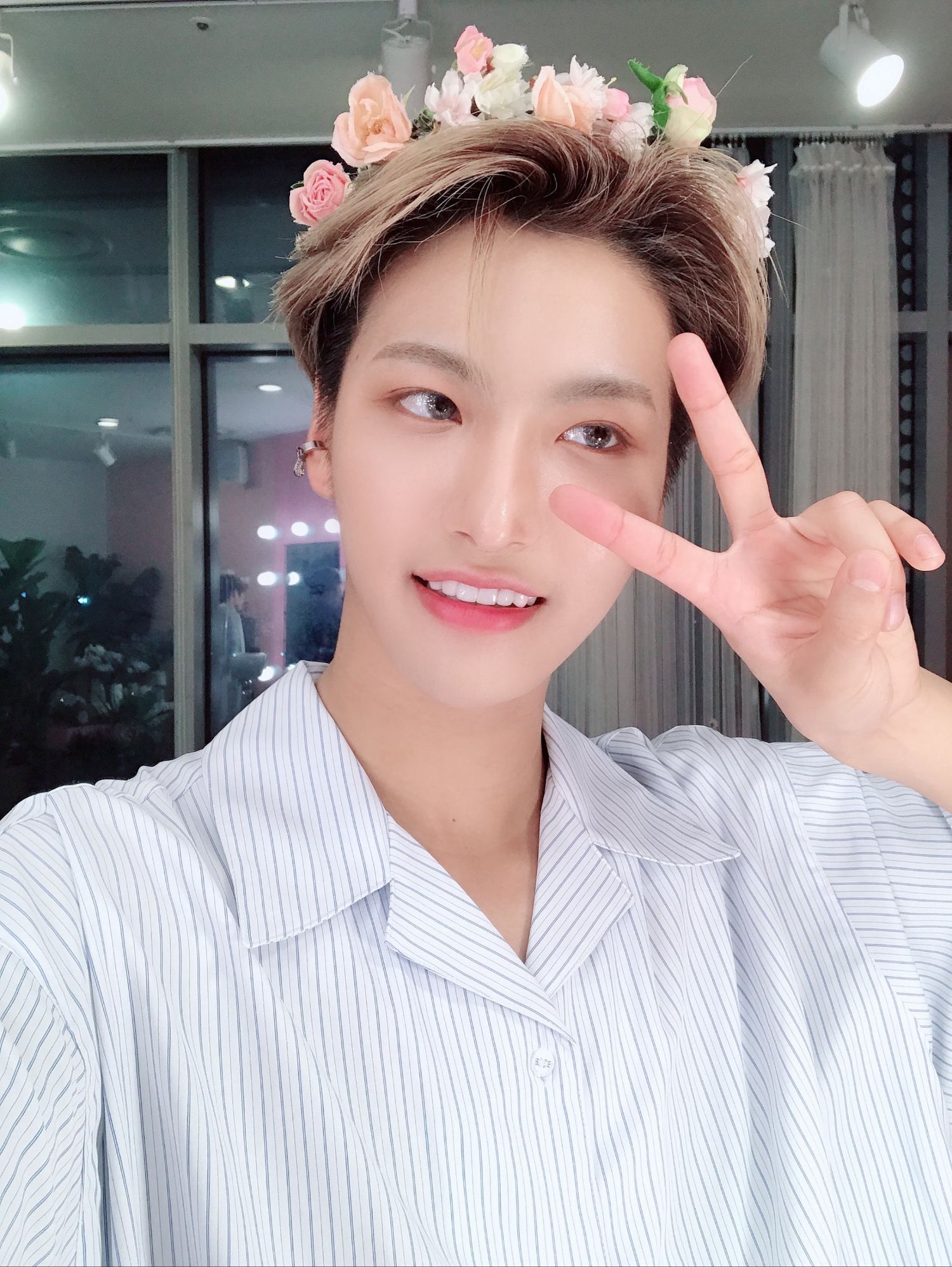 A moment captured by Seonghwa (ATEEZ)'s fan