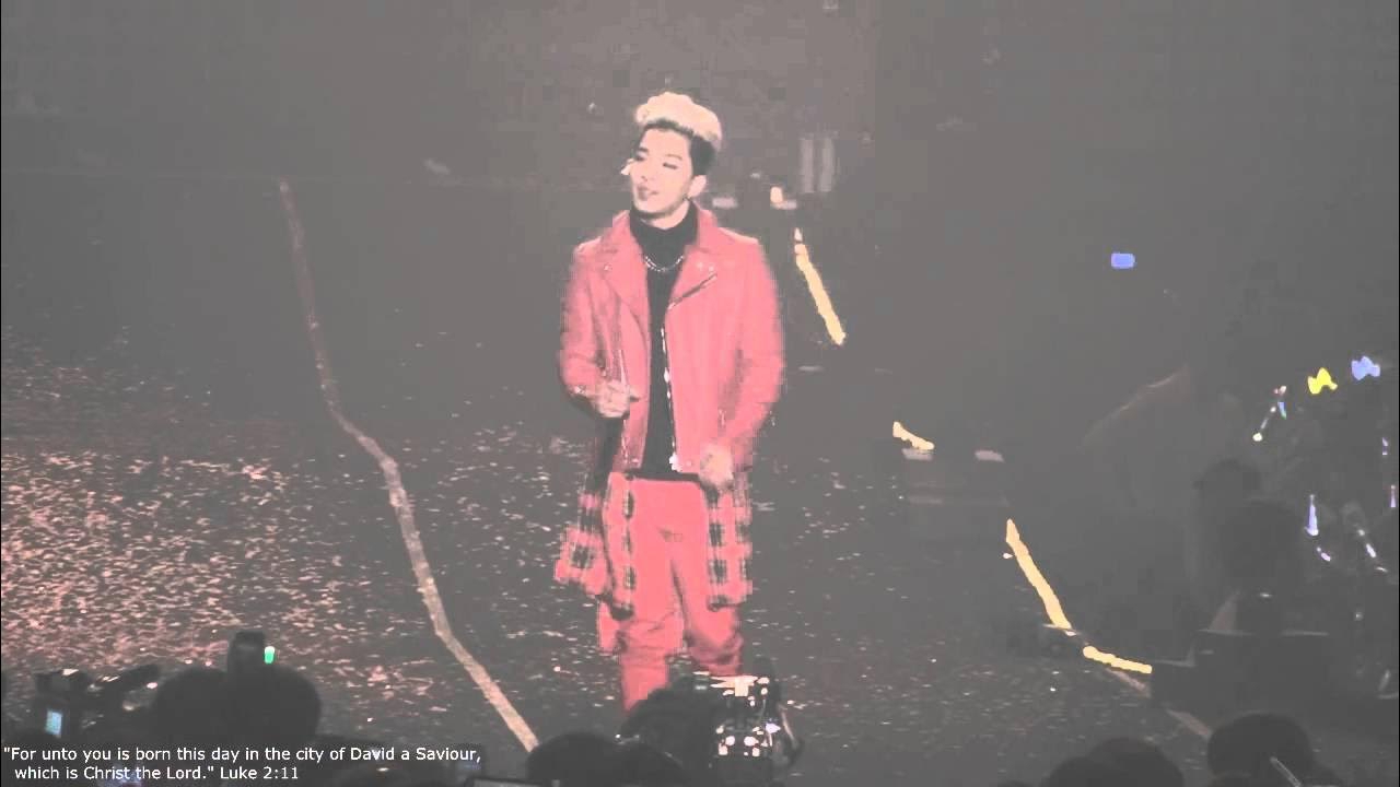 A moment captured by Taeyang (BIGBANG)'s fan