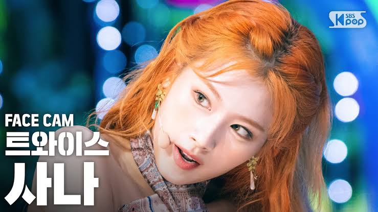 Recent activity shot of Sana (TWICE)