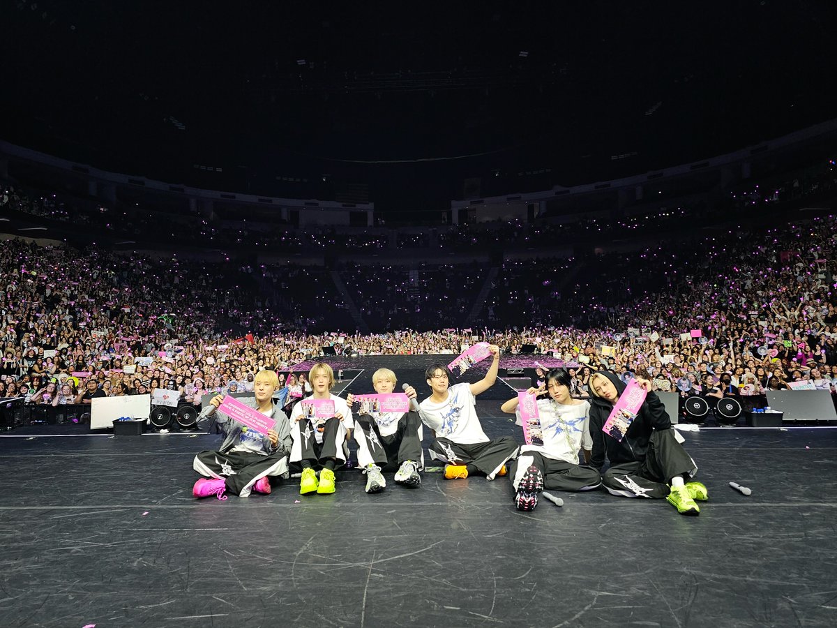 A moment captured by P1Harmony's fan