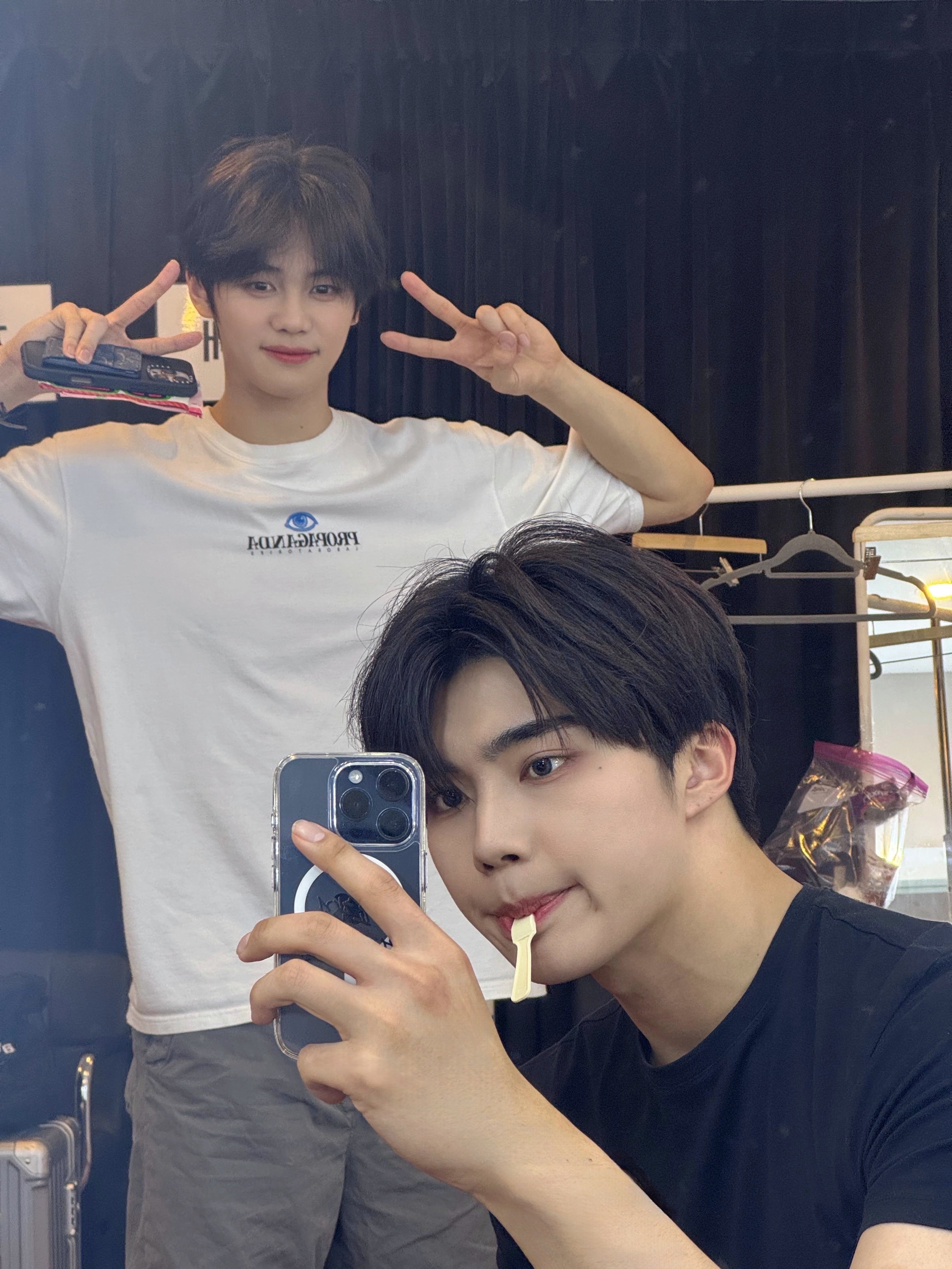 Behind-the-scenes cut of Park Gunwook (ZEROBASEONE)