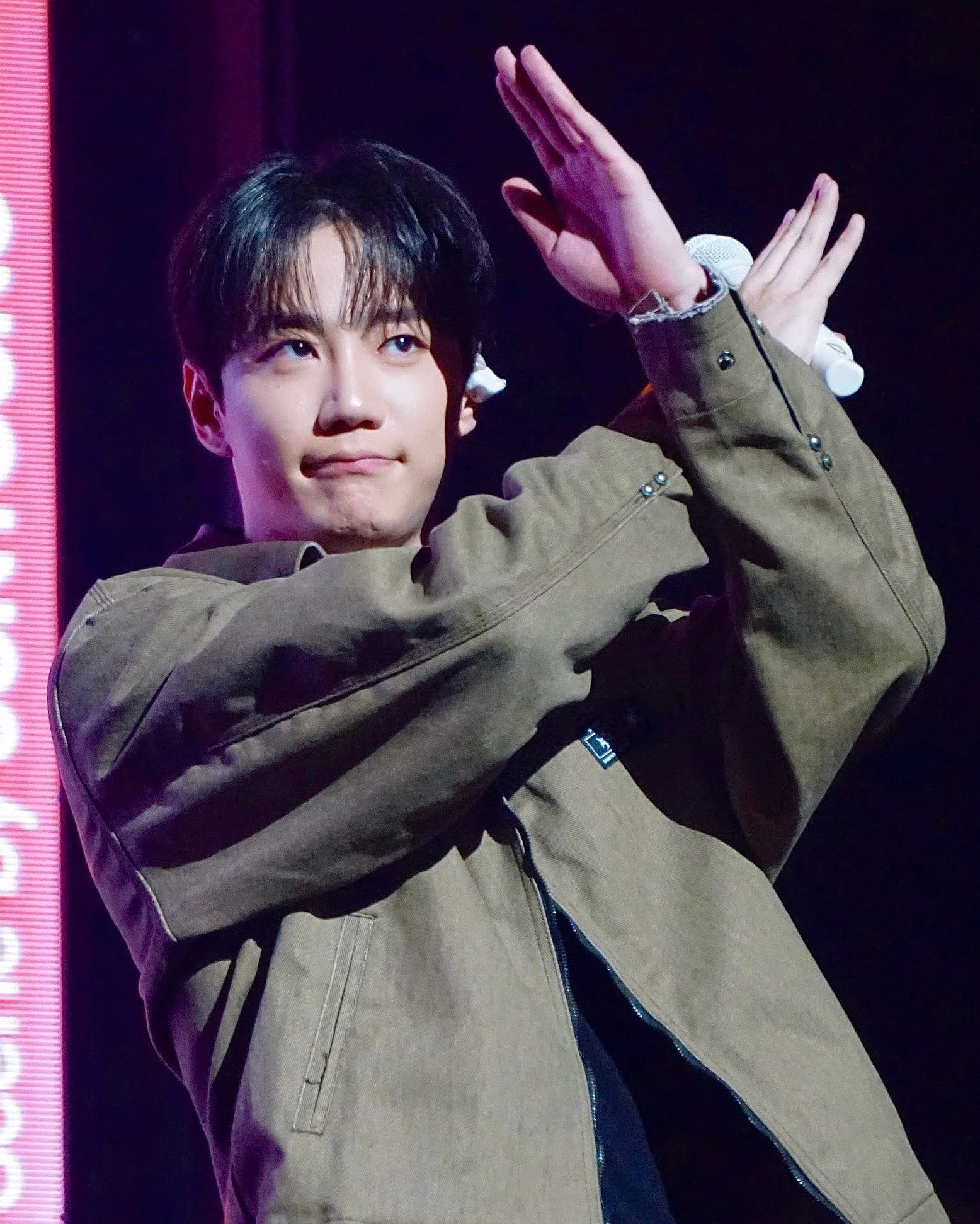 A moment captured by Lee Junyoung's fan