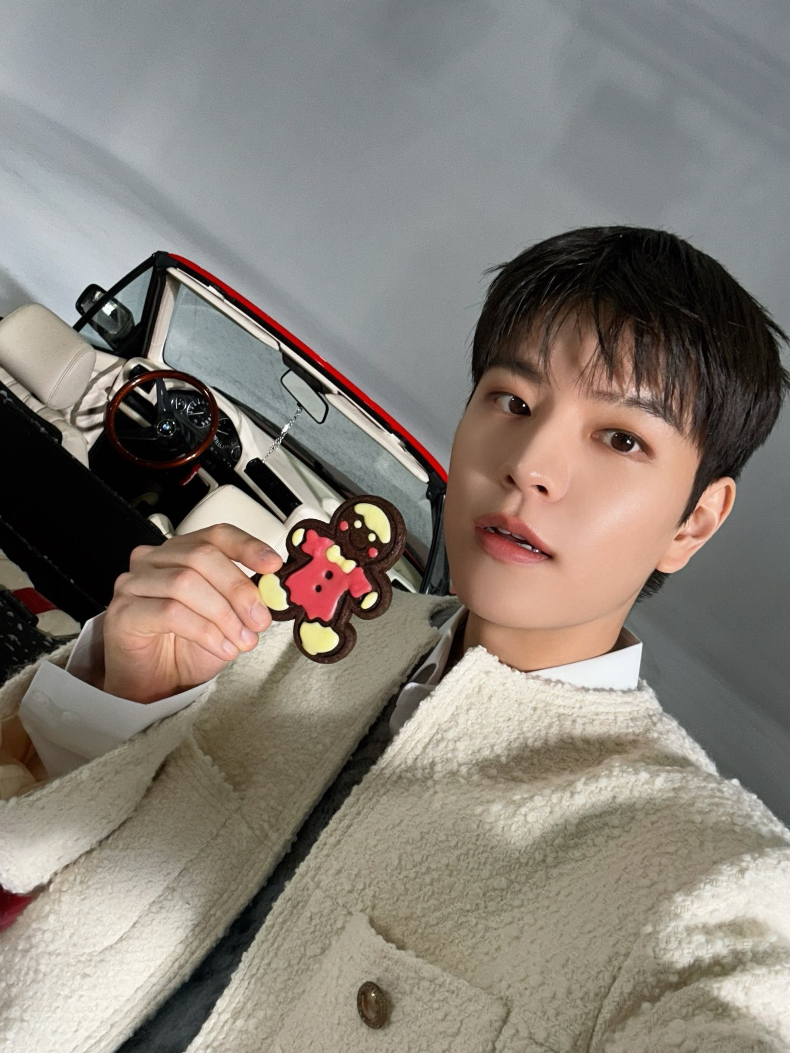 Recent activity shot of Seungmin (Stray Kids)