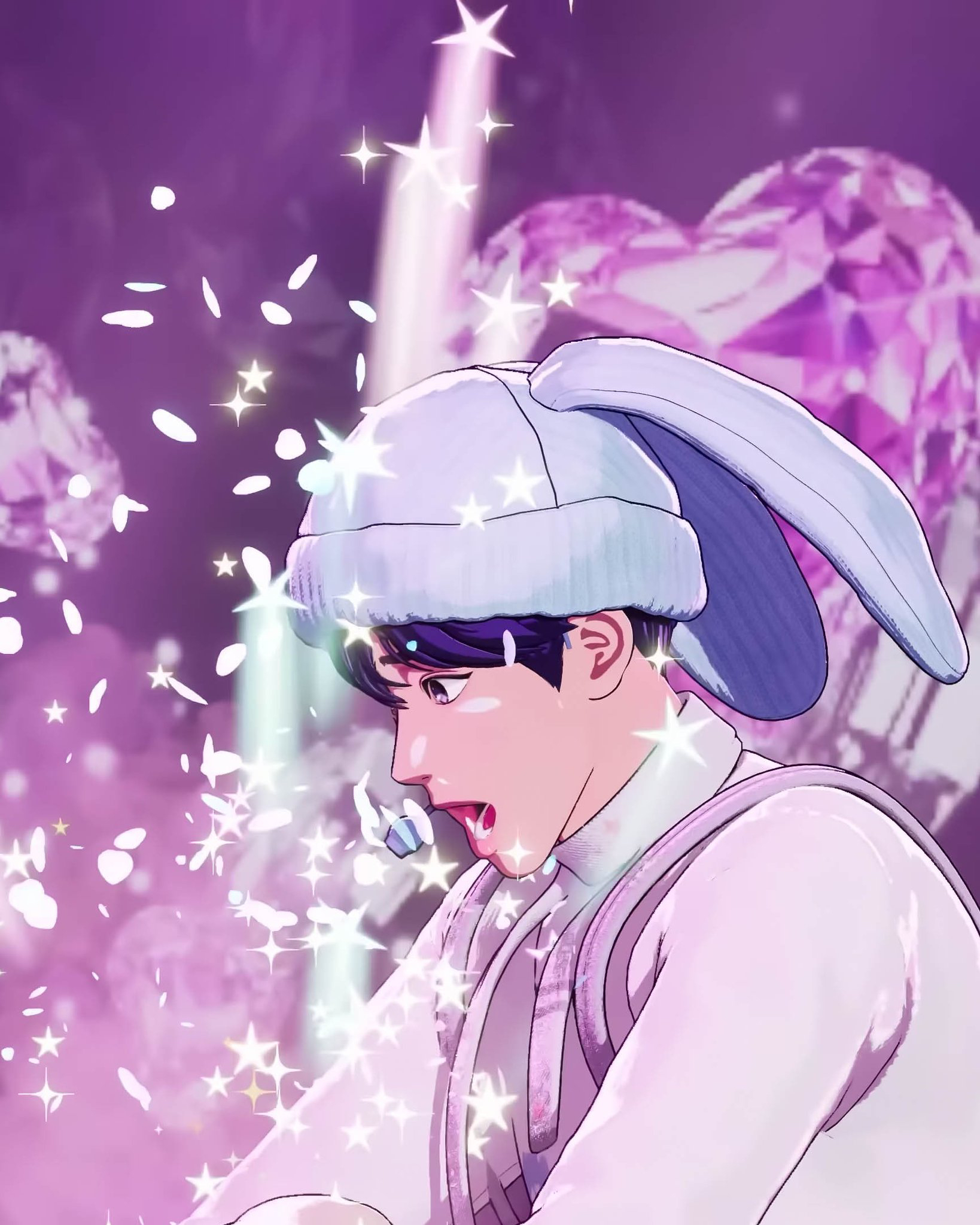 A moment captured by Yejun (PLAVE)'s fan