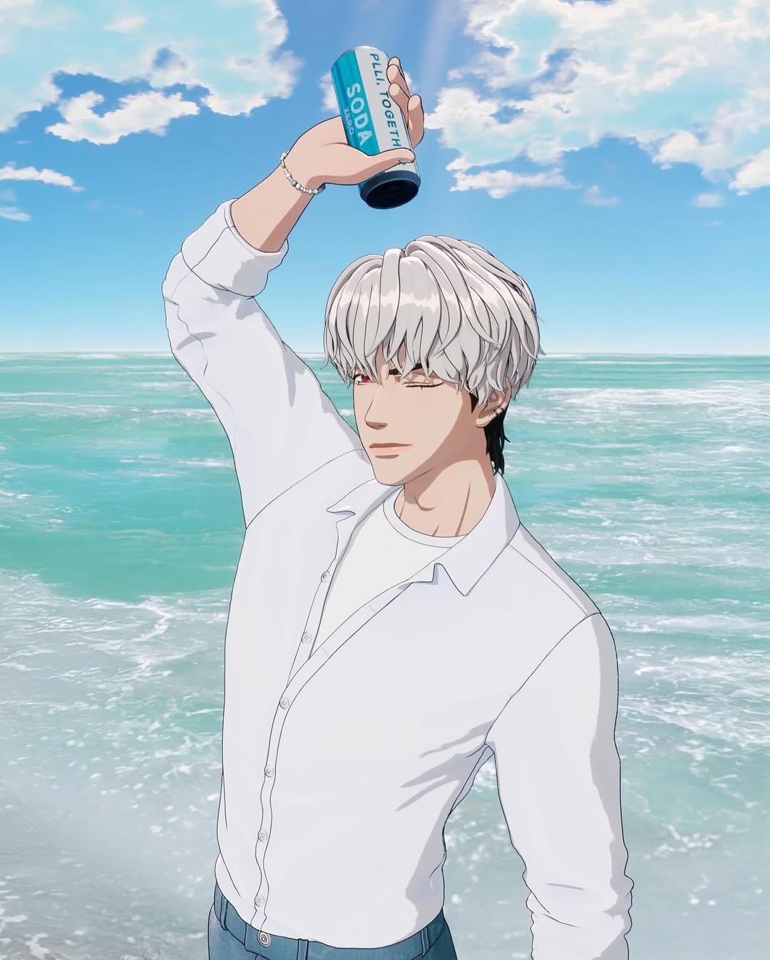 A moment captured by Eunho (PLAVE)'s fan