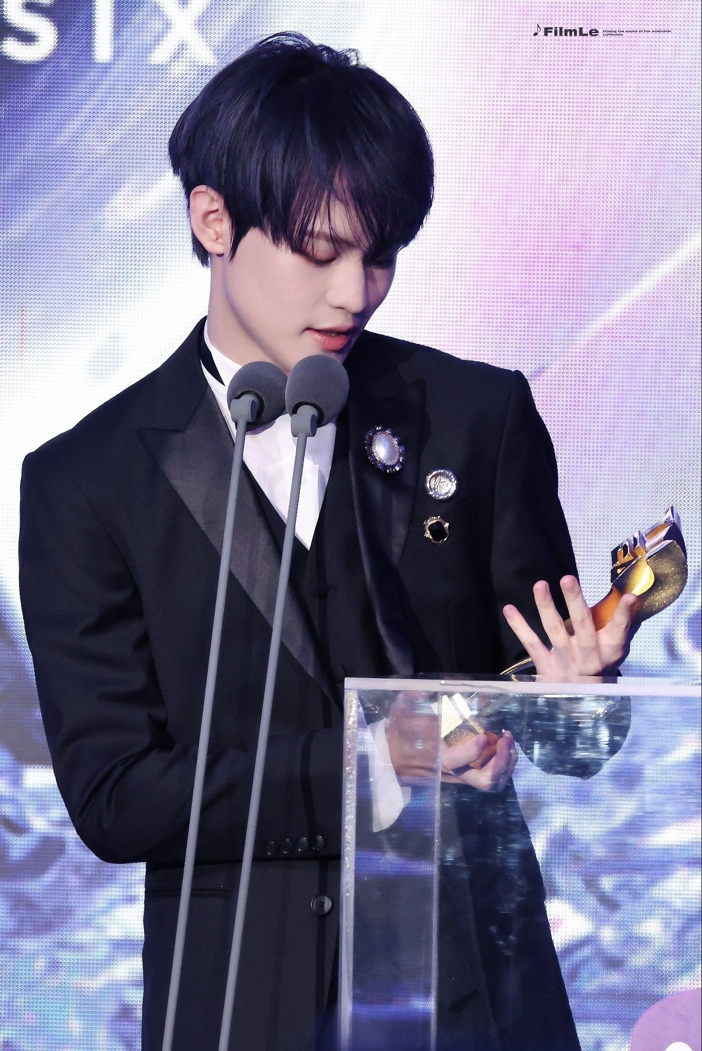A moment captured by Chenle (NCT DREAM)'s fan