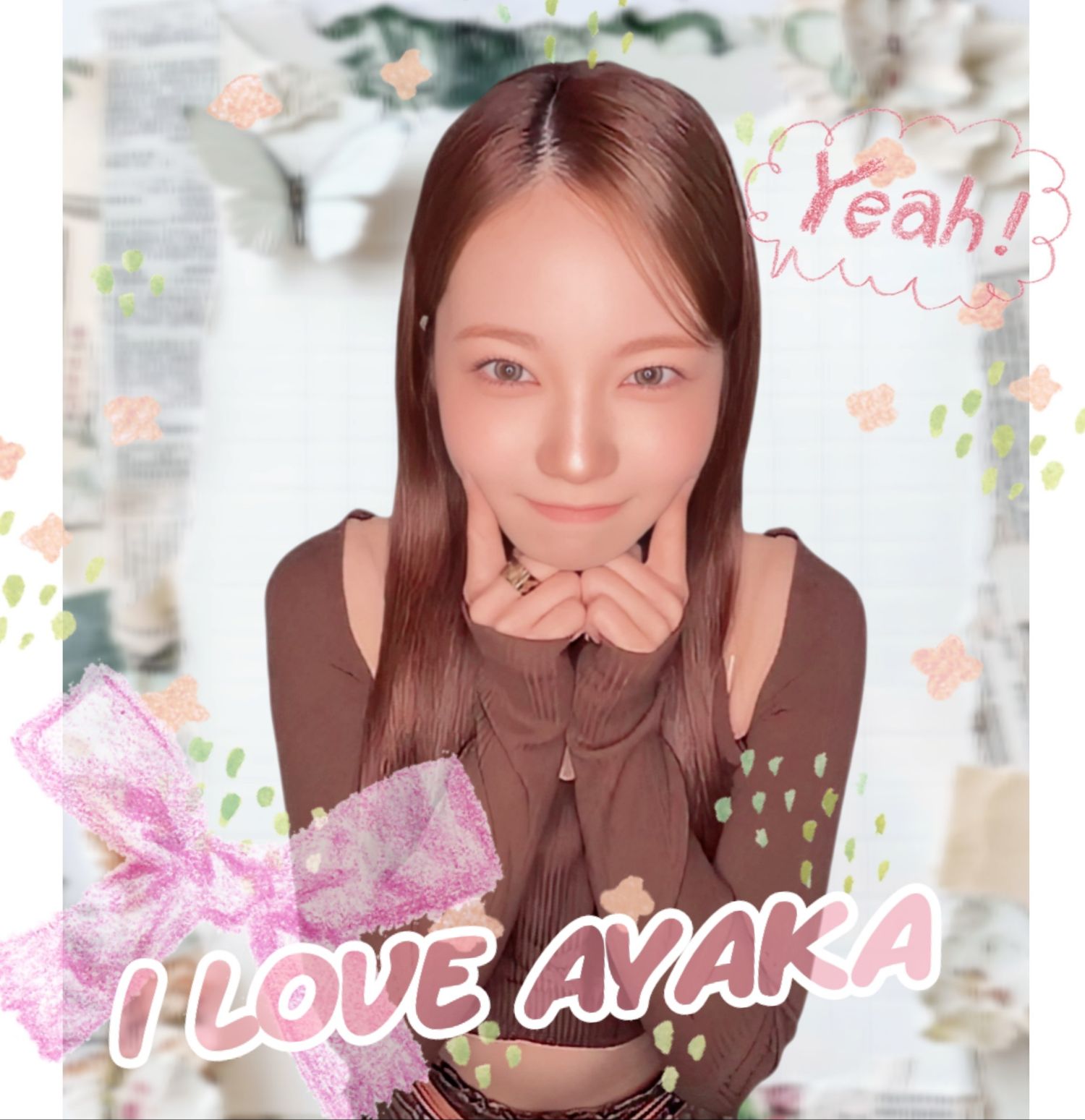 Behind-the-scenes cut of Ayaka (NiziU)