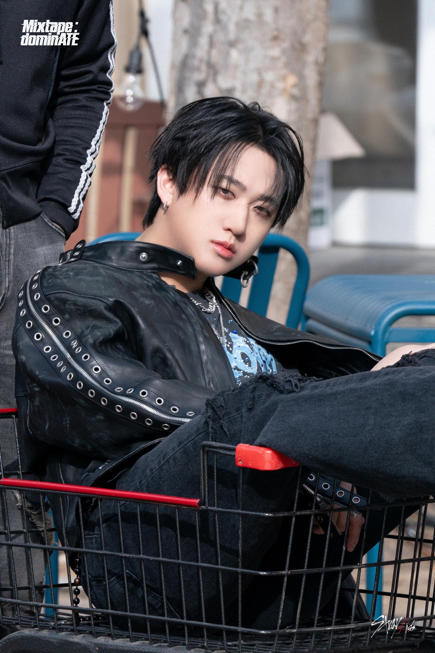 A moment captured by Changbin (Stray Kids)'s fan