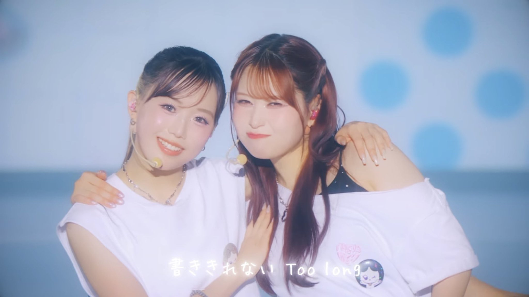 Behind-the-scenes cut of Kasahara Momona (ME:I)