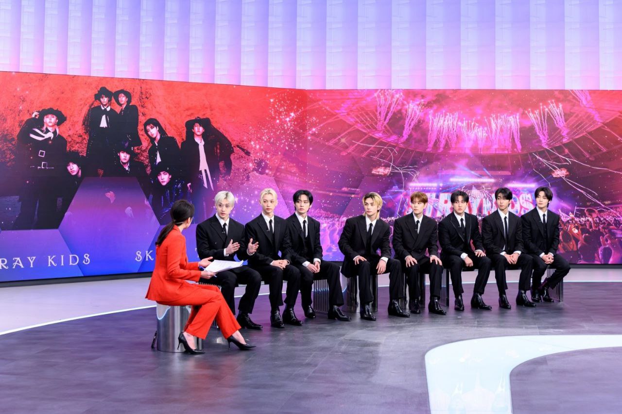 Recent activity shot of Stray Kids