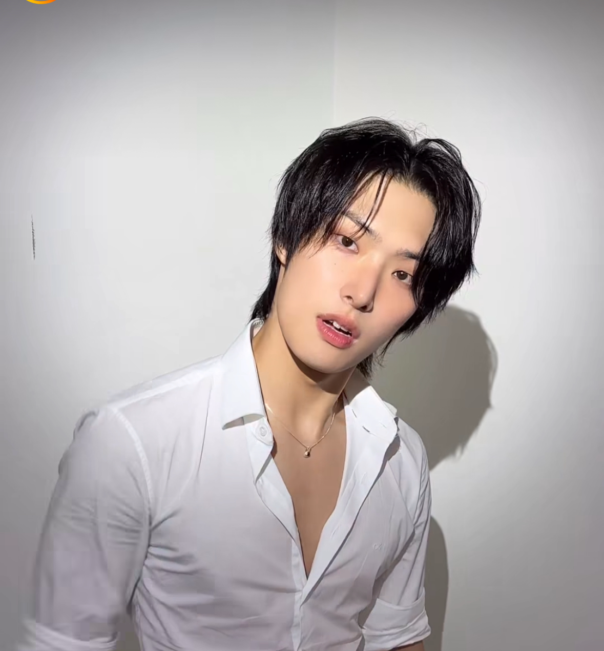 Recent activity shot of Mingi (ATEEZ)