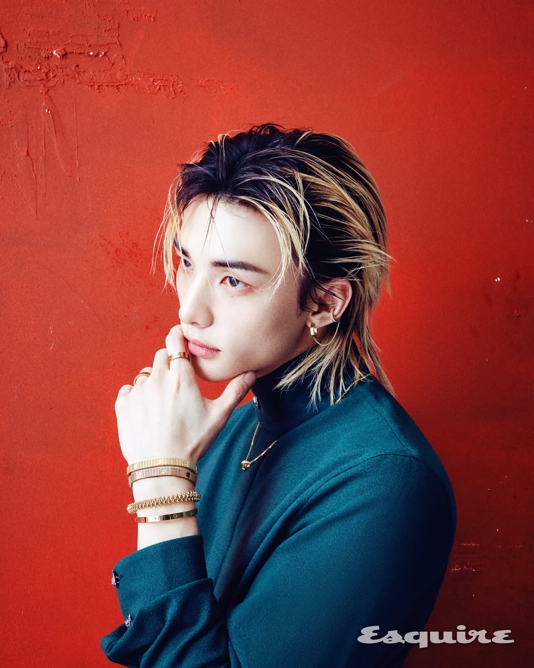 Behind-the-scenes cut of Hyunjin (Stray Kids)