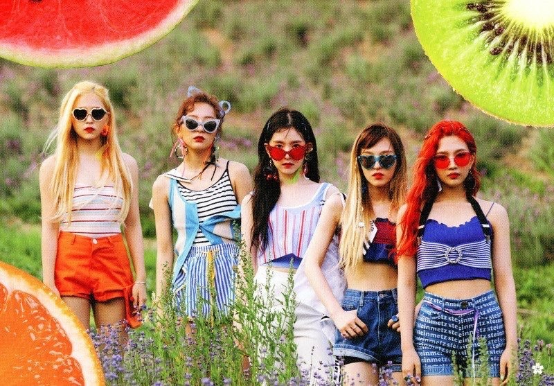 A moment captured by Red Velvet's fan